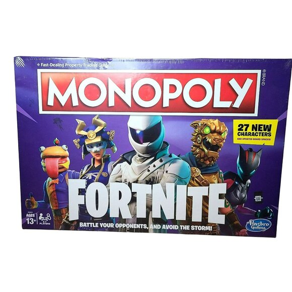 Hasbro Other - Monopoly Fortnite Edition Board Game Hasbro 2-7 Players Property Trading Game